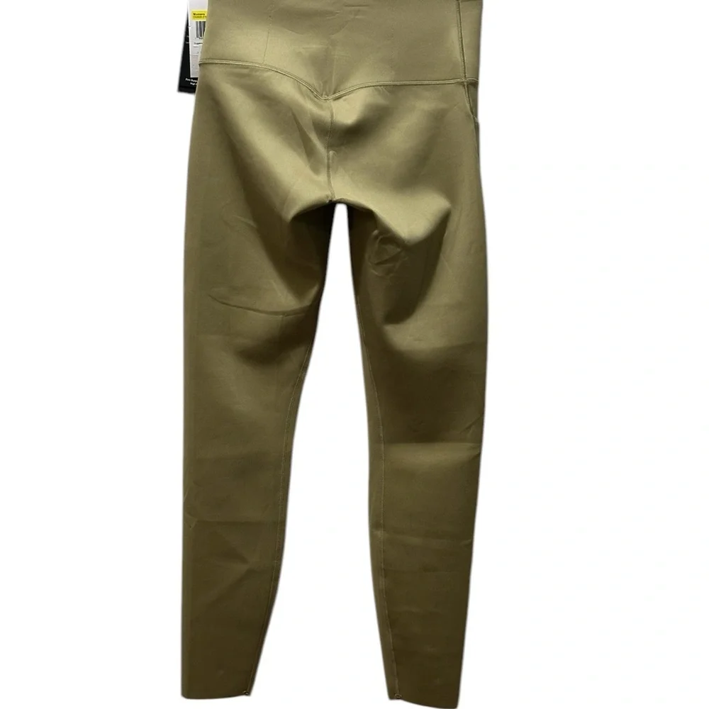 Nike One Olive Green High-Waisted Firm Support Leggings W/ pockets NWT Small
